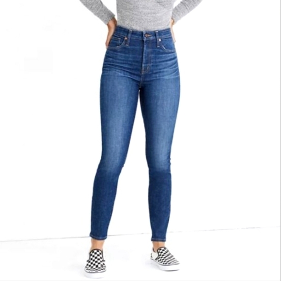 Madewell 10" High-Rise Roadtripper Skinny Jeans 27 - Picture 1 of 8